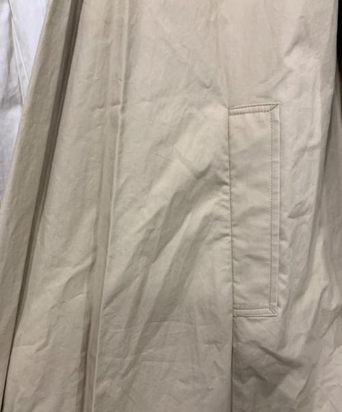 CLANE（クラネ）CLANE (クラネ) プリーツコ-ト ベージュ サイズ:SIZE 1の古着・服飾アイテム
