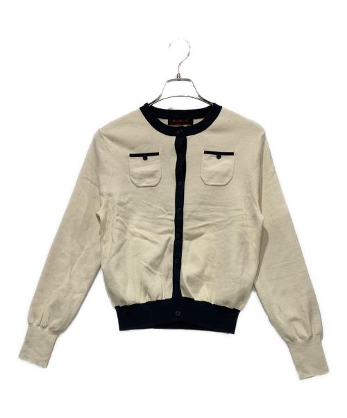 CABAN（キャバン）CABAN (キャバン) コットンカシミアカーディガン アイボリー サイズ:Freeの古着・服飾アイテム
