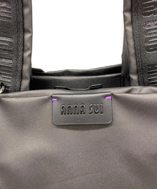 ANNA SUI（アナスイ）ANNA SUI (アナスイ) ハンドバッグ ブラックの古着・服飾アイテム