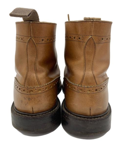 Tricker's（トリッカーズ）Tricker's (トリッカーズ) ウィングチップブーツ ブラウン サイズ:SIZE 8の古着・服飾アイテム