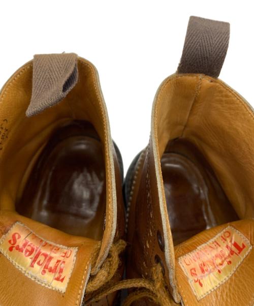 Tricker's（トリッカーズ）Tricker's (トリッカーズ) ウィングチップブーツ ブラウン サイズ:SIZE 8の古着・服飾アイテム