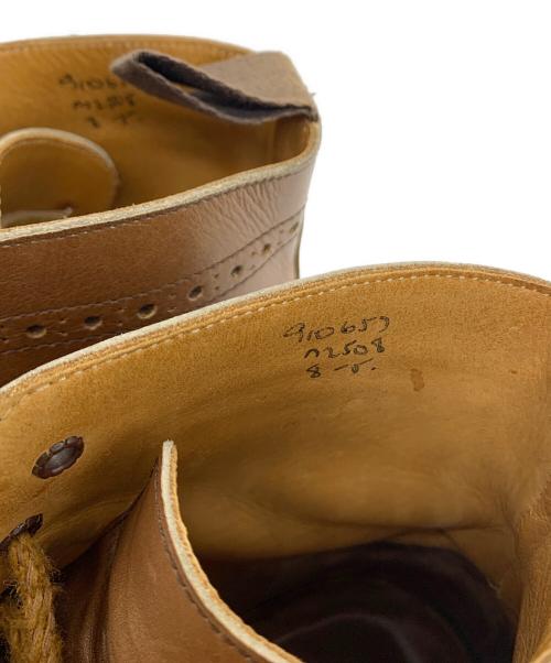 Tricker's（トリッカーズ）Tricker's (トリッカーズ) ウィングチップブーツ ブラウン サイズ:SIZE 8の古着・服飾アイテム