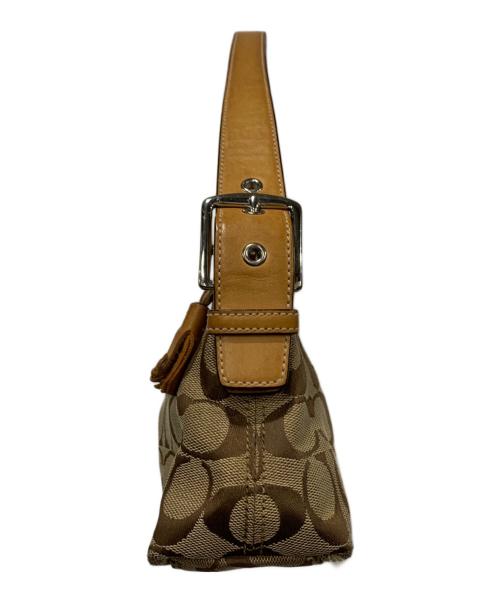 COACH（コーチ）COACH (コーチ) ハンドバッグ ベージュの古着・服飾アイテム