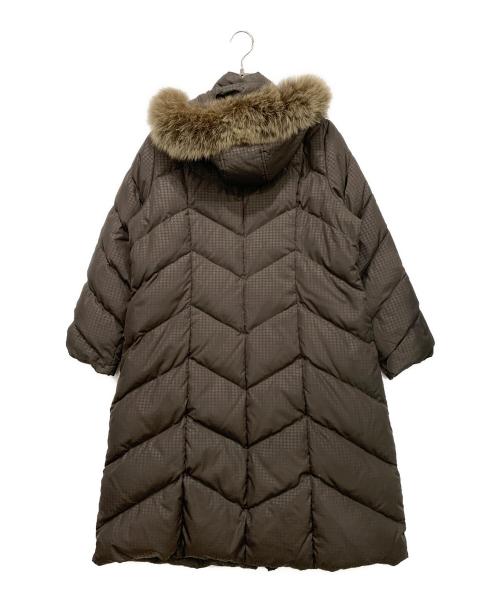 BALMAIN（バルマン）BALMAIN (バルマン) ダウンコート ブラウン サイズ:SIZE Freeの古着・服飾アイテム