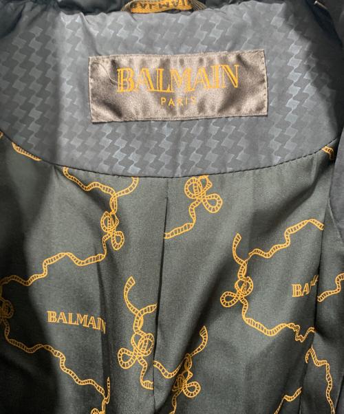 BALMAIN（バルマン）BALMAIN (バルマン) ダウンコート ブラウン サイズ:SIZE Freeの古着・服飾アイテム