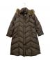 BALMAIN（バルマン）の古着「ダウンコート」｜ブラウン