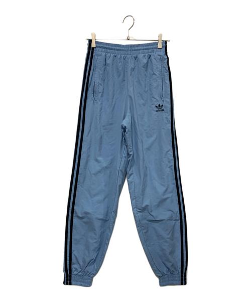 adidas（アディダス）adidas (アディダス) ウーブンファイヤーバードトラックパンツ ブルー×ブラック サイズ:SIZE Sの古着・服飾アイテム