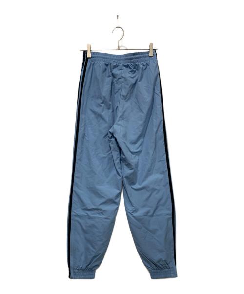 adidas（アディダス）adidas (アディダス) ウーブンファイヤーバードトラックパンツ ブルー×ブラック サイズ:SIZE Sの古着・服飾アイテム