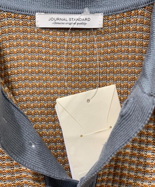 JOURNAL STANDARD（ジャーナルスタンダード）JOURNAL STANDARD (ジャーナルスタンダード) ポロシャツ ベージュ×オレンジ サイズ:SIZE Mの古着・服飾アイテム