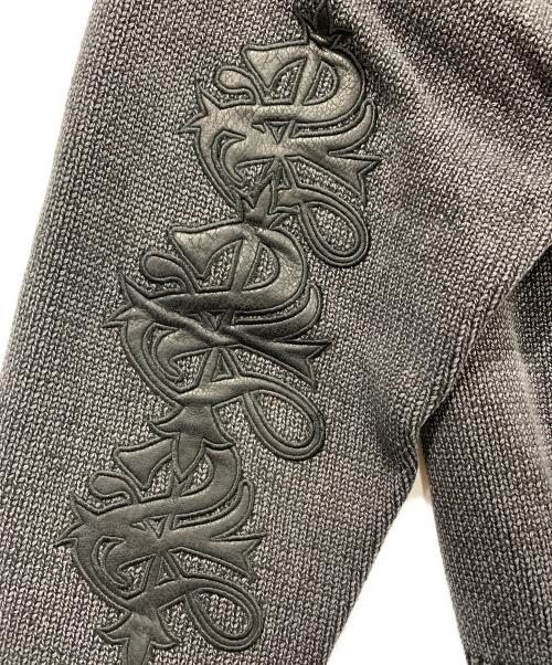 SUPPLIER（サプライヤー）SUPPLIER (サプライヤー) ダメージ加工ニット グレー サイズ:SIZE Mの古着・服飾アイテム