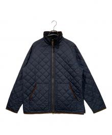 POLO RALPH LAUREN（ポロ・ラルフローレン）の古着「キルティングジャケット」｜ブラウン×ネイビー