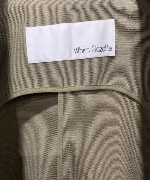 Whim Gazette（ウィムガゼット）Whim Gazette (ウィムガゼット) ダックダブルジレ カーキ サイズ:SIZE Freeの古着・服飾アイテム