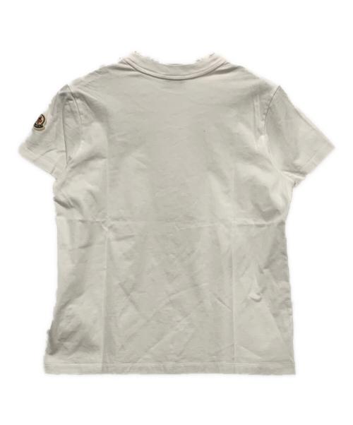MONCLER（モンクレール）MONCLER (モンクレール) Tシャツ ホワイト サイズ:SIZE Mの古着・服飾アイテム