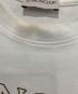 中古・古着 MONCLER (モンクレール) Tシャツ ホワイト サイズ:SIZE M：9000円
