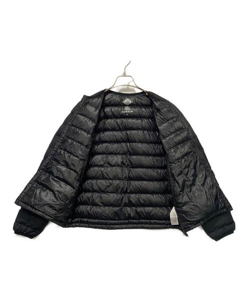 DANTON（ダントン）DANTON (ダントン) CREWNECK INNER DOWN JACKET ブラック サイズ:Sの古着・服飾アイテム