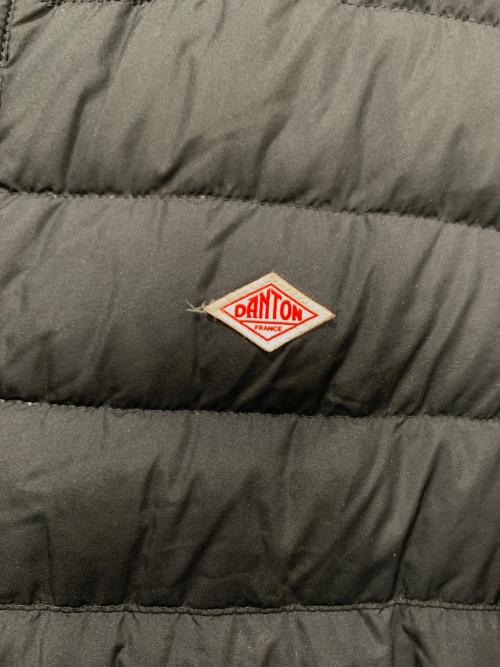 DANTON（ダントン）DANTON (ダントン) CREWNECK INNER DOWN JACKET ブラック サイズ:Sの古着・服飾アイテム