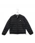 DANTON（ダントン）の古着「CREWNECK INNER DOWN JACKET」｜ブラック