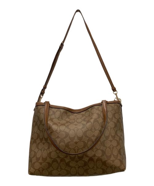 COACH（コーチ）COACH (コーチ) 2WAYバッグ ブラウンの古着・服飾アイテム