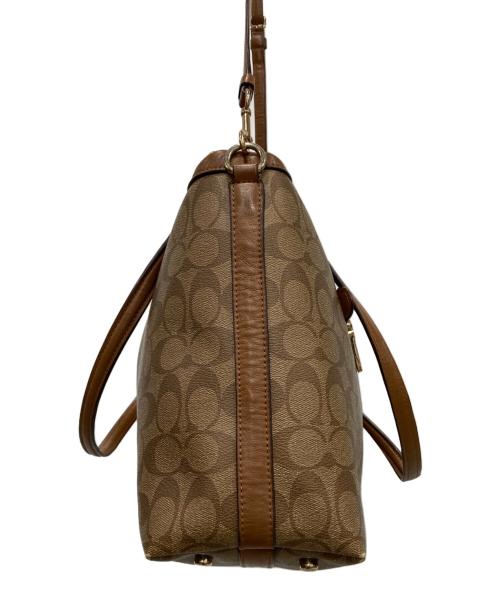 COACH（コーチ）COACH (コーチ) 2WAYバッグ ブラウンの古着・服飾アイテム