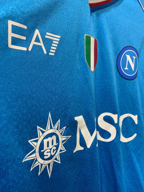 ナポリ（ナポリ）ナポリ (ナポリ) サッカーユニフォーム スカイブルー サイズ:Ｌの古着・服飾アイテム