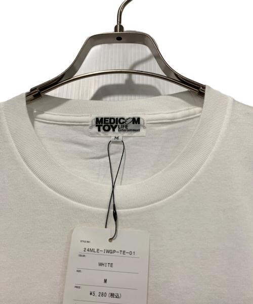 MEDICOM TOY（メディコムトイ）MEDICOM TOY (メディコムトイ) 半袖カットソー ホワイト サイズ:Мの古着・服飾アイテム