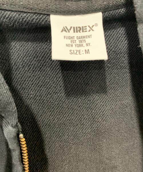 AVIREX（アヴィレックス）AVIREX (アヴィレックス) ジップパーカー　FINAL FANTASY VII REMAKE ブラック サイズ:SIZE Mの古着・服飾アイテム