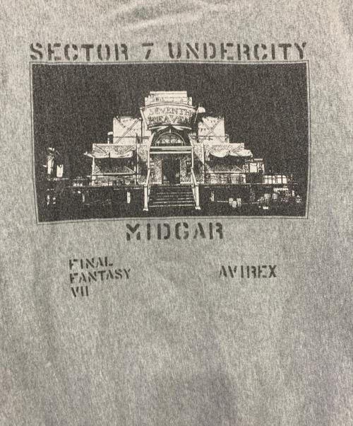 AVIREX（アヴィレックス）AVIREX (アヴィレックス) ジップパーカー　FINAL FANTASY VII REMAKE グレー サイズ:SIZE Mの古着・服飾アイテム
