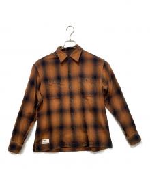 Schott（ショット）の古着「長袖シャツ」｜ブラウン