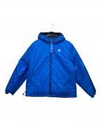 adidasアディダス）の古着「リバーシブル中綿ジャケット」｜ブルー