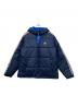 adidas (アディダス) リバーシブル中綿ジャケット ブルー サイズ:Ｌ：10000円