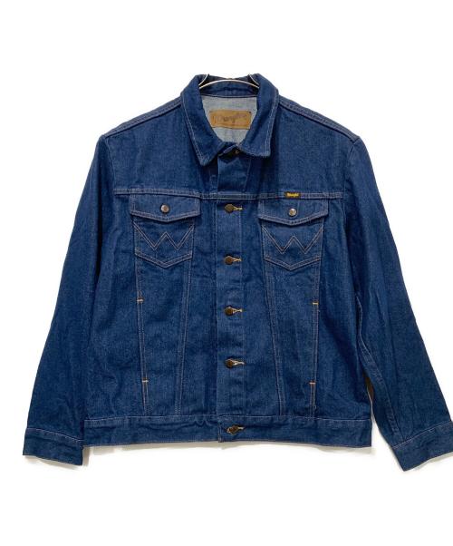 Wrangler（ラングラー）Wrangler (ラングラー) カウボーイカットデニムジャケット インディゴ サイズ:Ｌの古着・服飾アイテム