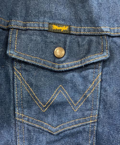 Wrangler（ラングラー）Wrangler (ラングラー) カウボーイカットデニムジャケット インディゴ サイズ:Ｌの古着・服飾アイテム