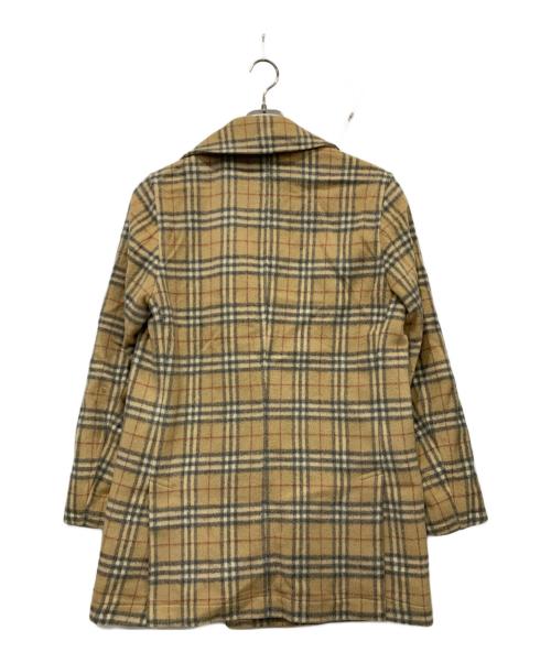 BURBERRY BLACK LABEL（バーバリーブラックレーベル）BURBERRY BLACK LABEL (バーバリーブラックレーベル) BURBERRY BLACK LABEL　Pコート ベージュ サイズ:Mの古着・服飾アイテム