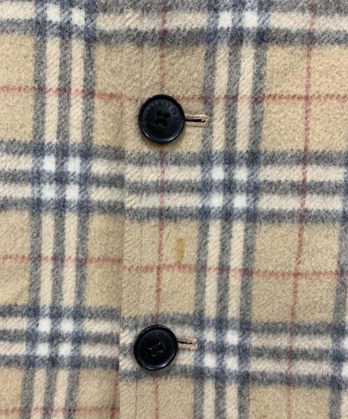 BURBERRY BLACK LABEL（バーバリーブラックレーベル）BURBERRY BLACK LABEL (バーバリーブラックレーベル) BURBERRY BLACK LABEL　Pコート ベージュ サイズ:Mの古着・服飾アイテム