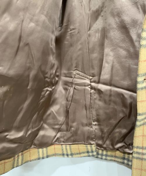 BURBERRY BLACK LABEL（バーバリーブラックレーベル）BURBERRY BLACK LABEL (バーバリーブラックレーベル) BURBERRY BLACK LABEL　Pコート ベージュ サイズ:Mの古着・服飾アイテム