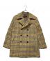 BURBERRY BLACK LABEL（バーバリーブラックレーベル）の古着「BURBERRY BLACK LABEL　Pコート」｜ベージュ