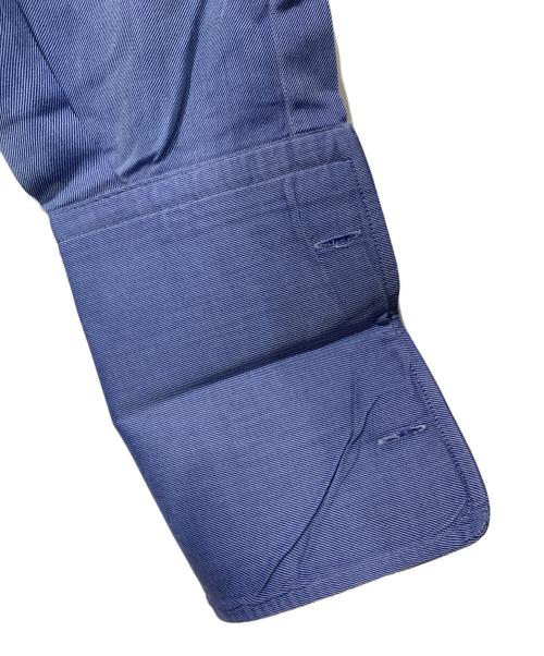GUCCI（グッチ）GUCCI (グッチ) ダブルカフス レギュラーカラーシャツ ブルー サイズ:SIZE 42の古着・服飾アイテム