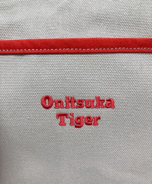 Onitsuka Tiger（オニツカタイガー）Onitsuka Tiger (オニツカタイガー) 2WAYバッグ ベージュの古着・服飾アイテム