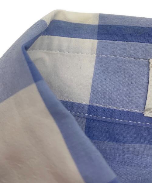 PRADA（プラダ）PRADA (プラダ) 長袖シャツ ホワイト×ブルー サイズ:SIZE 41の古着・服飾アイテム