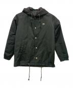 LACOSTEラコステ）の古着「フーデッドジャケット」｜ブラック