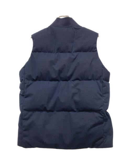LACOSTE（ラコステ）LACOSTE (ラコステ) ピケダウンベスト ネイビー サイズ:US Ⅿの古着・服飾アイテム
