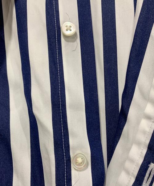 POLO RALPH LAUREN（ポロ・ラルフローレン）POLO RALPH LAUREN (ポロ・ラルフローレン) 長袖ワンピース ブルー×ホワイト サイズ:SIZE 4 未使用品の古着・服飾アイテム