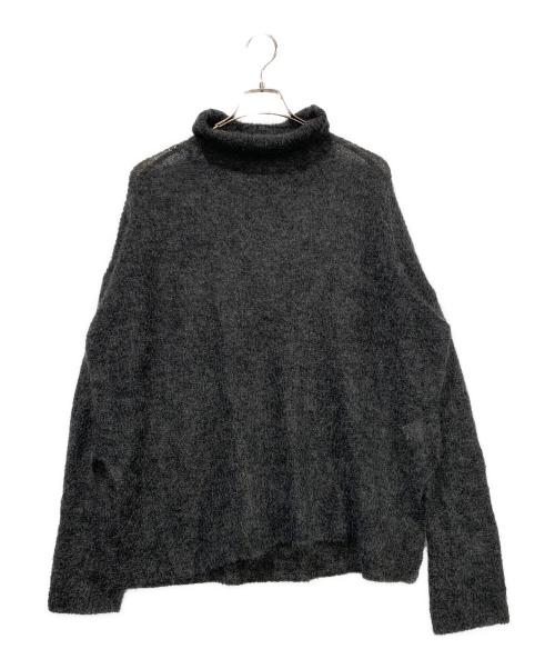 Whim Gazette（ウィムガゼット）Whim Gazette (ウィムガゼット) 厚手ニット グレー サイズ:SIZE Freeの古着・服飾アイテム