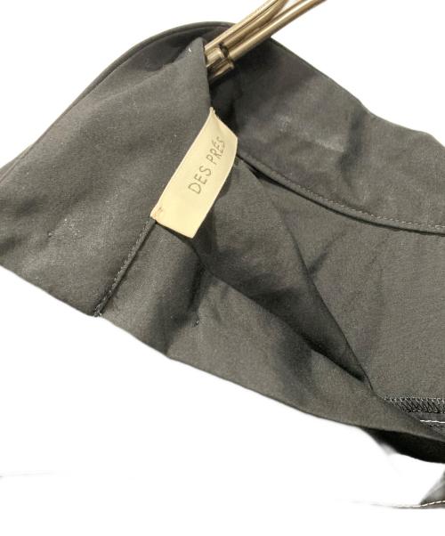 DES PRES（デ プレ）DES PRES (デ プレ) コットンタイプライターレイヤードワンピース ブラック サイズ:FREEの古着・服飾アイテム