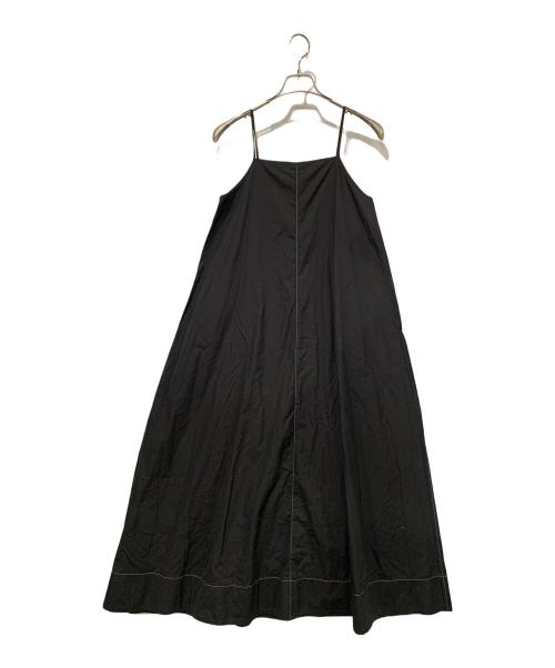 DES PRES（デ プレ）DES PRES (デ プレ) コットンタイプライターレイヤードワンピース ブラック サイズ:FREEの古着・服飾アイテム