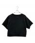 MM6 Maison Margiela (エムエムシックスメゾンマルジェラ) クリッターロゴ半袖スウェット ブラック サイズ:SIZE S：8000円