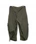 MAISON SPECIAL (メゾンスペシャル) Ribbon Design Cargo Pants オリーブ×パープル サイズ:SIZE 38：8000円