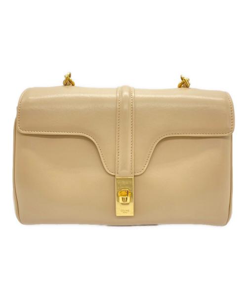 CELINE（セリーヌ）CELINE (セリーヌ) ショルダーバッグ ベージュの古着・服飾アイテム