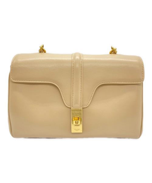 CELINE（セリーヌ）CELINE (セリーヌ) ショルダーバッグ ベージュの古着・服飾アイテム