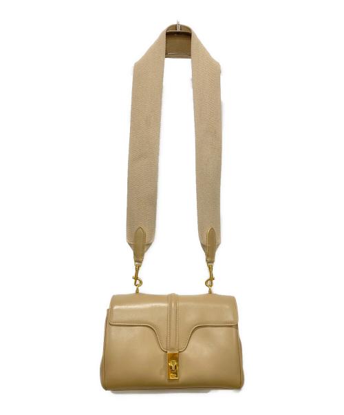 CELINE（セリーヌ）CELINE (セリーヌ) ショルダーバッグ ベージュの古着・服飾アイテム